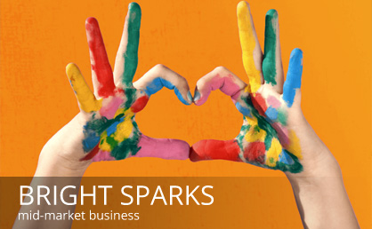 Evolve Marketing Agency client work - Bright Sparks Childcare