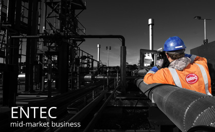 Evolve Marketing Agency client work - Entec Services