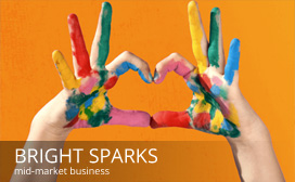 Evolve Marketing Agency client work - Bright Sparks Childcare
