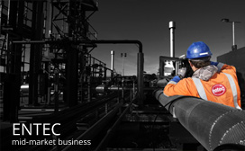 Evolve Marketing Agency client work - Entec Services