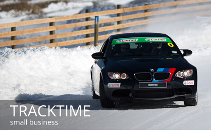 Evolve Marketing Agency client work - Tracktime Driving Academy