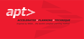 Branding: Accelerated Planning Technique positioning strategy, tagline development, logo design