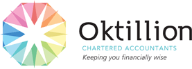 Branding: Oktillion positioning strategy, name development, tagline development, logo design